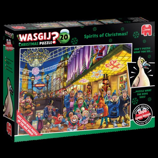 Wasgij Christmas 20 Christmas Carol / Spirits of Christmas (2x 1000 Teile)