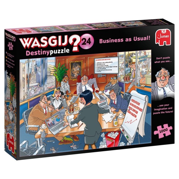 Wasgij Desteny 24: Business as Usual! (1000 Teile)