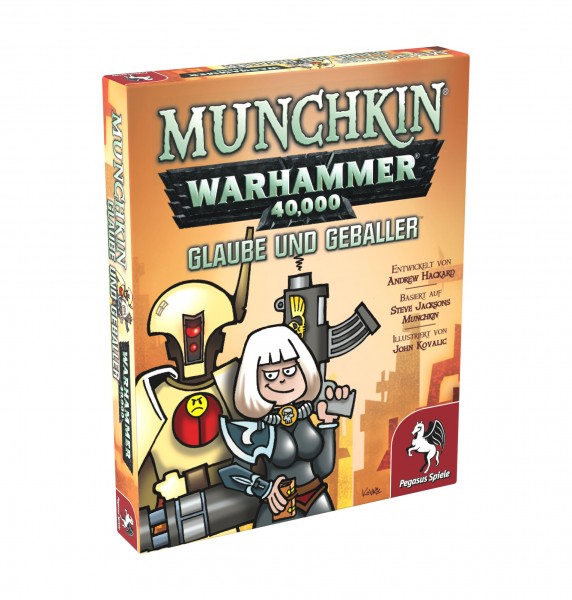 Munchkin Warhammer 40.000: Glaube und Geballer - Erweiterung