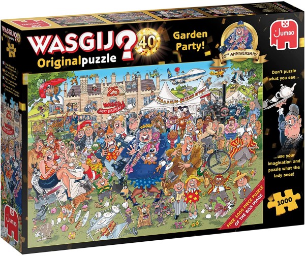 Wasgij Original 40: Gartenfest zum 25-jährigen Jubiläum! (2x1000 Teile)