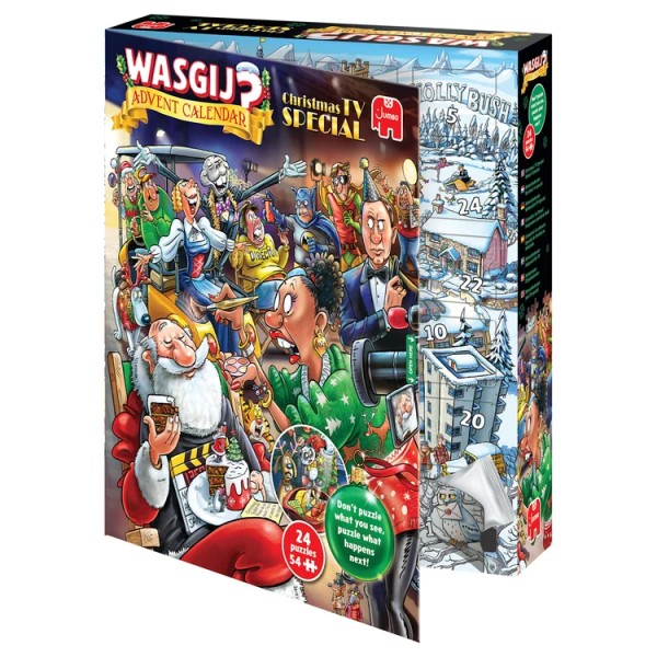 Wasgij Advent Calendar Puzzle 2026 - Weihnachts-TV-Special
