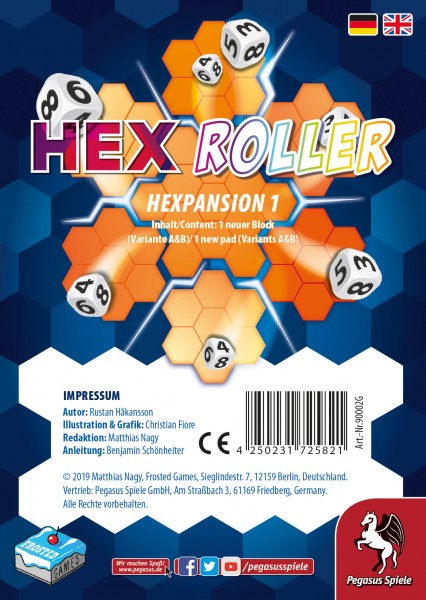 HexRoller: Hexpansion 1 - Erweiterung