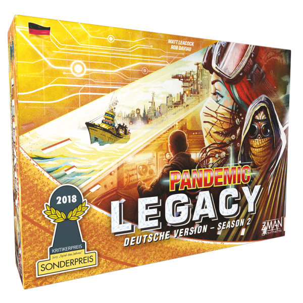 Pandemic Legacy - Season 2 - GELB