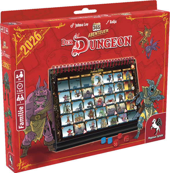 365 Abenteuer – Der Dungeon (Edition 2026) - DE