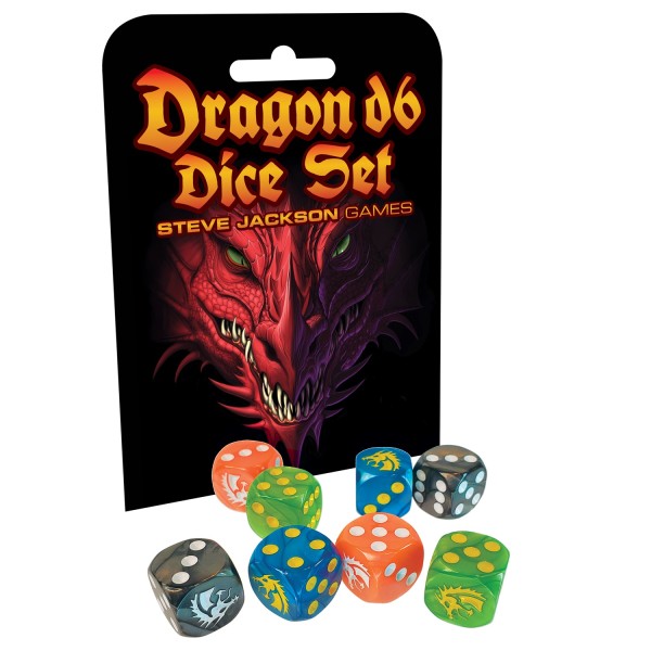 Dragon D6 Dice Set (6)