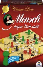 Mensch ärgere Dich nicht mit gr. Spielfiguren (Classic Line)