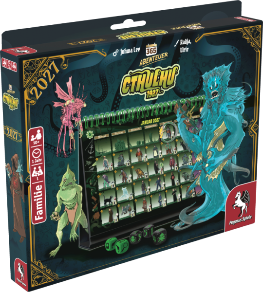 365 Abenteuer – Cthulhu 1927 - Kalender Edition 2027- DE