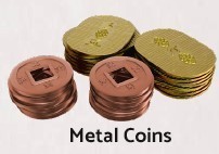 Shogun no Katana - Metall Münzen