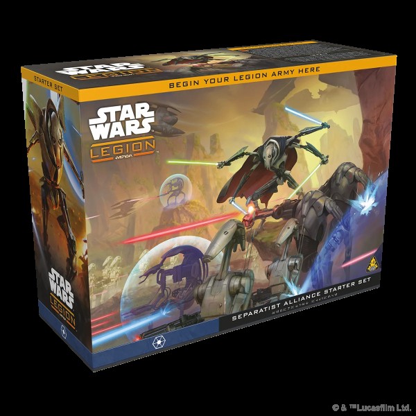 Star Wars: Legion – Separatist Alliance Starter Set - DE/EN/ES/FR