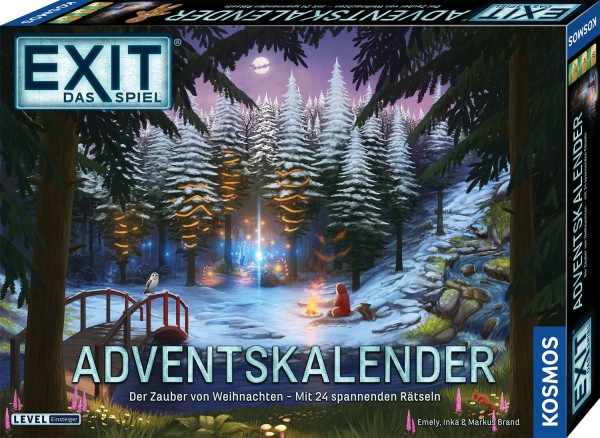 EXIT® - Das Spiel - Adventskalender 2025: Der Zauber von Weihnachten - DE