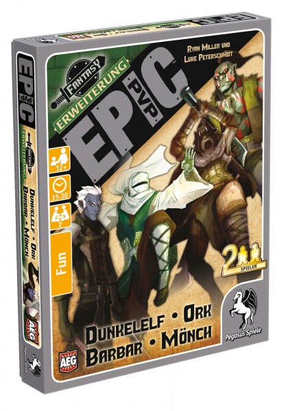 Epic PvP - Erweiterung 1: Dunkelelf, Ork, Barbar & Mönch