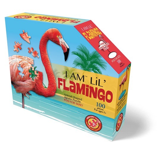 Konturpuzzle Jr. Flamingo (100 Teile)