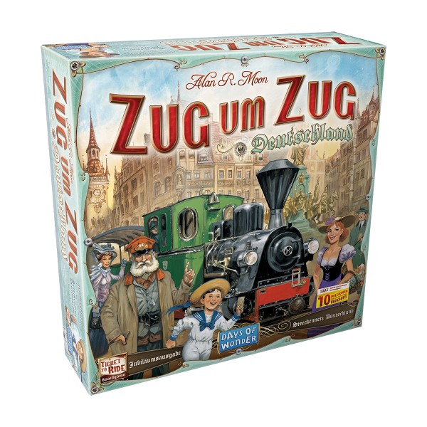 Zug um Zug Deutschland (Neuauflage inkl. Erw. "Deutschland 1902") - DE