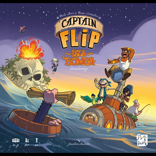 Captain Flip – Isla Bomba - Erweiterung - DE