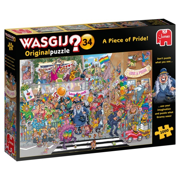 Wasgij Original 34: Ein Stückchen Pride! (1000 Teile Puzzle)