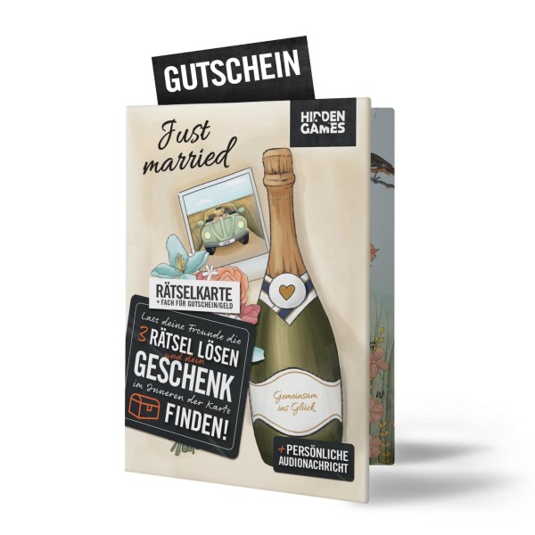 Hidden Games: Rätselhafte Hochzeit Rätselkarte - DE