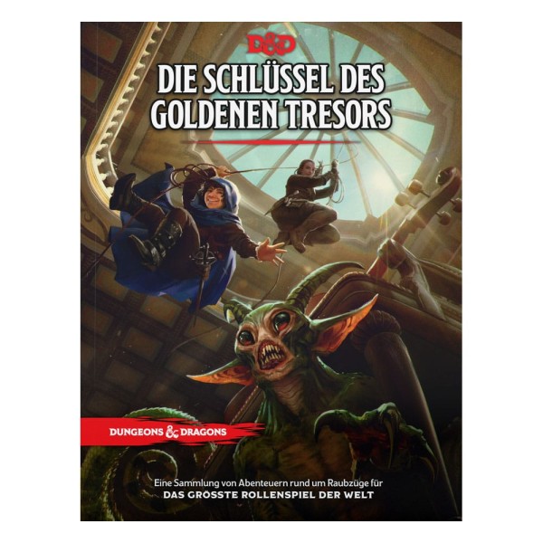 D&D: RPG Abenteuer Die Schlüssel des Goldenen Tresors - DE