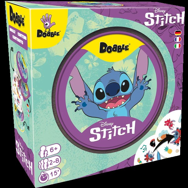 Dobble Disney Stitch - DE / IT / FR