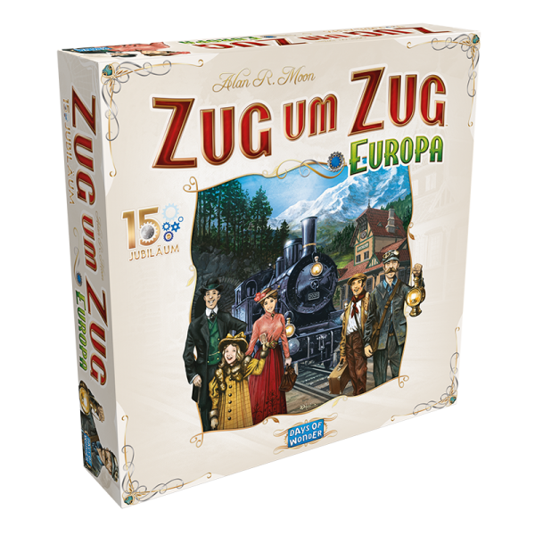 Zug um Zug - Europa 15. Jubiläum - DE