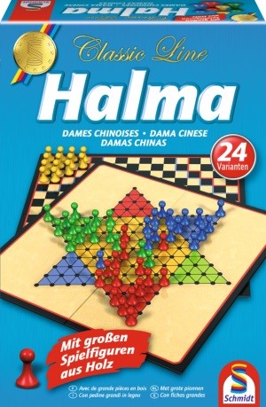 Halma - Classic Line mit großen Spielfiguren