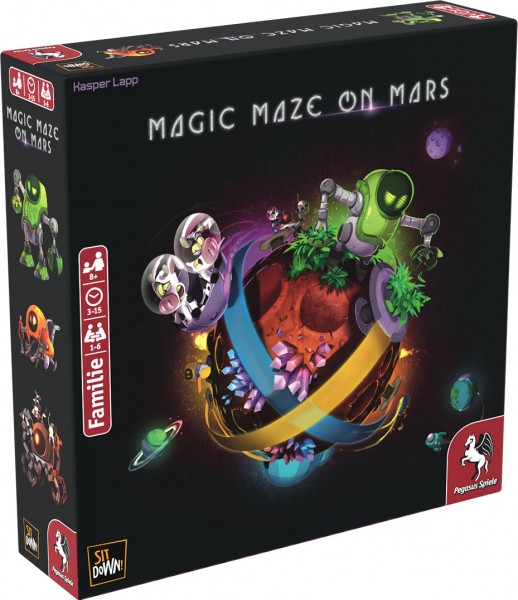 Magic Maze on Mars