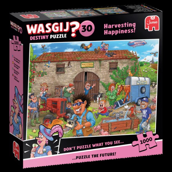 Wasgij Destiny 30 - Harvesting Happiness! / Glück ernten! (1000 Teile)