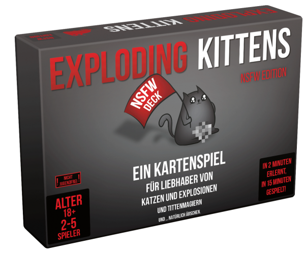 Exploding Kittens NSFW Edition