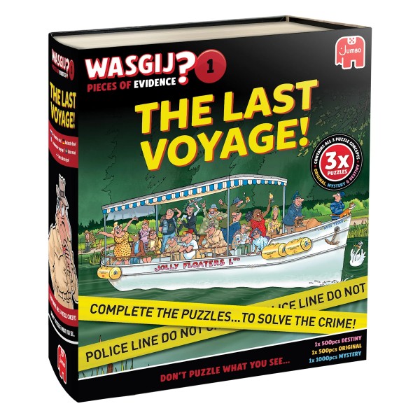 Wasgij Pieces of Evidence 1 – Die letzte Reise - DE