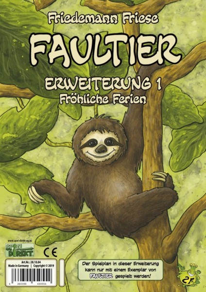 Faultier: Fröhliche Ferien - 1.Erweiterung