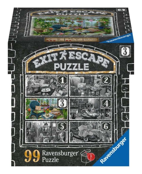 EXIT Puzzle: Im Gutshaus – Wintergarten - Nr.3 (99 Teile)
