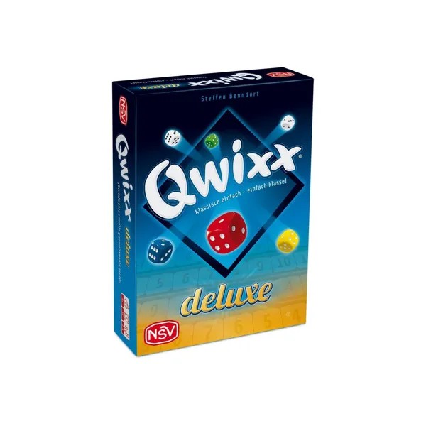 Qwixx Deluxe (Neuauflage im EXTRA-Format) - DE / EN / FR / ES