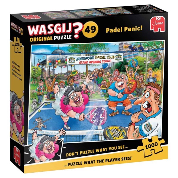 Wasgij Orginal 49: Padel Panic! (1000 Teile) - DE