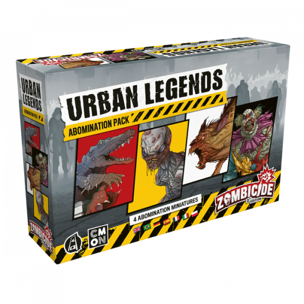 Zombicide 2. Edition – Urban Legends - DE/EN/ES/FR/IT/PL/PT