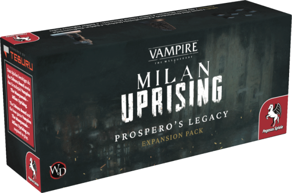Teburu: Vampire: The Masquerade – Milan Uprising: Prospero’s Legacy [Erweiterung] - DE / EN