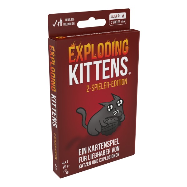 Exploding Kittens: 2-Spieler - Edition