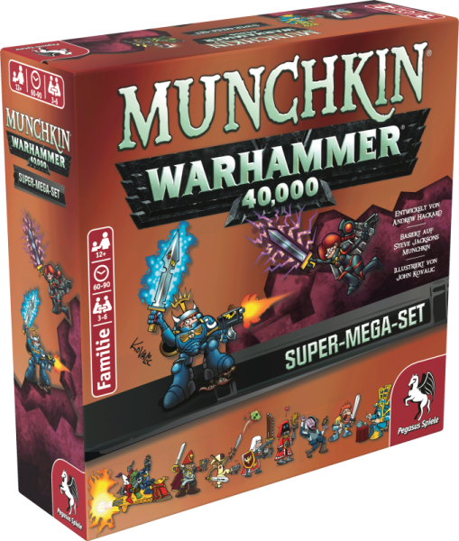 Munchkin Warhammer 40K Super Mega Set - DE