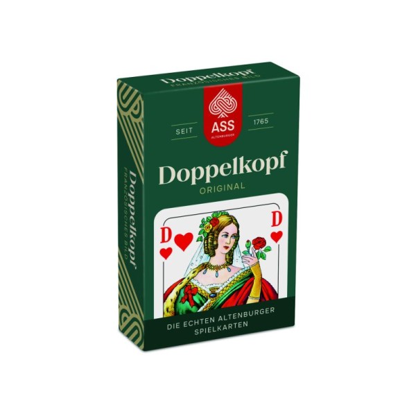 Doppelkopf, französisches Bild, in Faltschachtel (plastikfrei im Spiel)