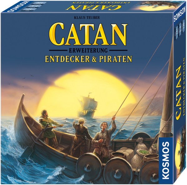 CATAN - Erweiterung - Entdecker & Piraten