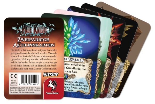 Mage Knight: Zweifarbige Aktionskarten Upgrade (5+1 Karte)