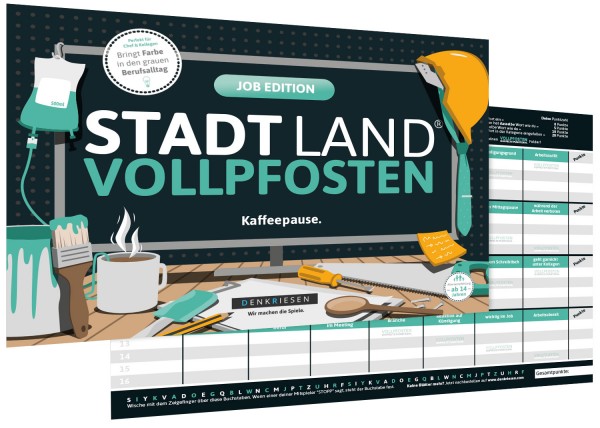 STADT LAND VOLLPFOSTEN – JOB EDITION (DinA4-Format)