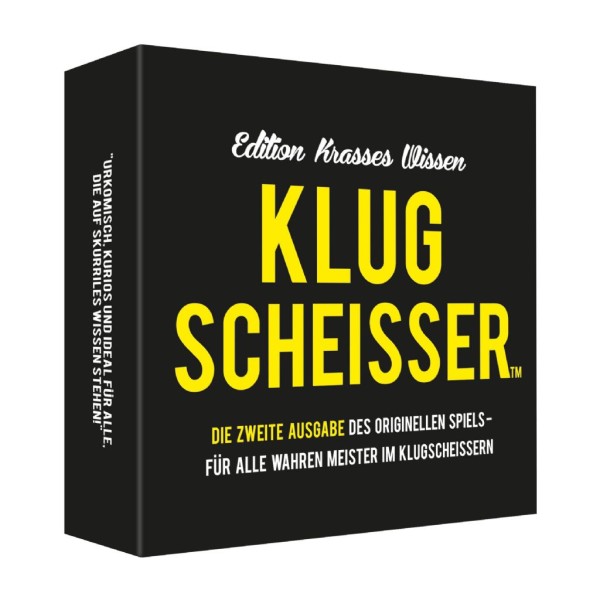 Klugscheisser 2 Black Edition – Edition krasses Wissen