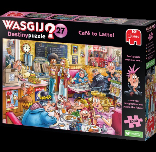 Wasgij Destiny 27: Café to Latte! (1000 Teile)