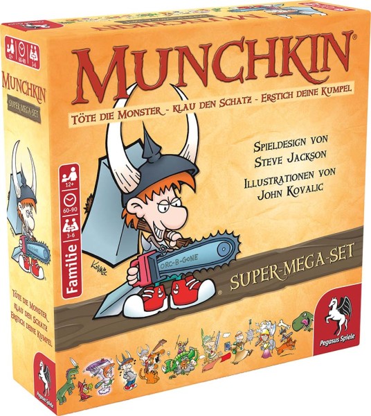 Munchkin Fantasy Super-Mega-Set - DE