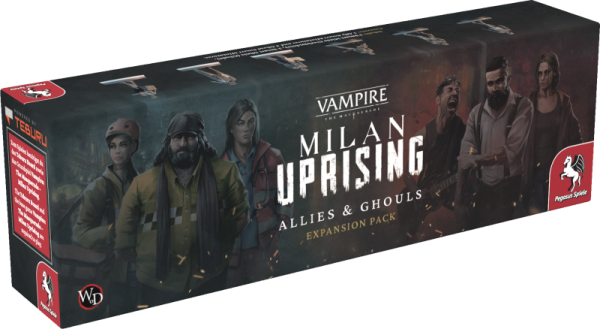 Teburu: Vampire: The Masquerade – Milan Uprising: Allies & Ghouls [Erweiterung] - DE / EN