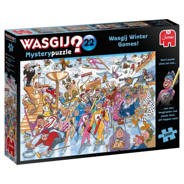 Wasgij Mystery 22: Wasgij Winterspiele (1000 Teile)