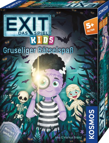 EXIT® - DAS SPIEL - KIDS: GRUSELIGER RÄTSELSPASS