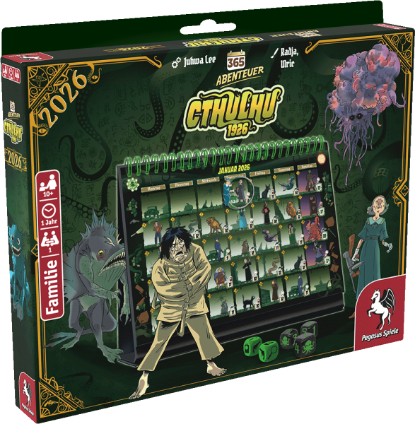 365 Abenteuer – Cthulhu 1926 (Edition 2026) - DE